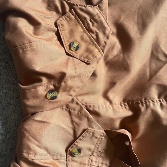 Women’s/Teen Burnt Orange Dress with a belt and pockets Size Medium - Picture 7 of 8